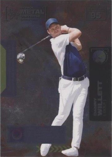 2021 Skybox Metal Universe Champions - Danny Willett #95