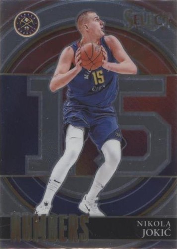 2021-22 Panini Select Numbers Nikola Jokic #25 Denver 2021-22 Panini Select Numbers Nikola Jokic #25 Denver