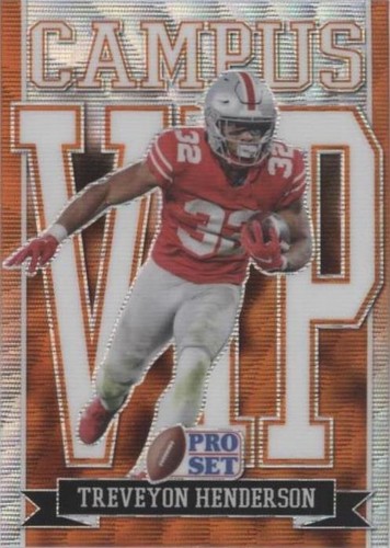 2022 Leaf Pro Set Draft Treveyon Henderson #VIP-TH1