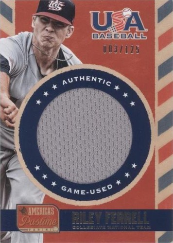 2013 Panini America's Pastime - Riley Ferrell #US-RF