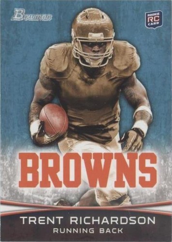 2012 Bowman Trent Richardson #120