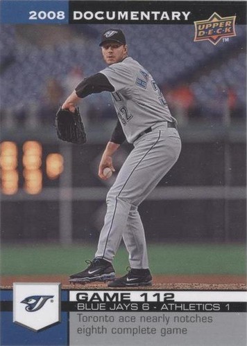 2008 Upper Deck Documentary - Roy Halladay #3357