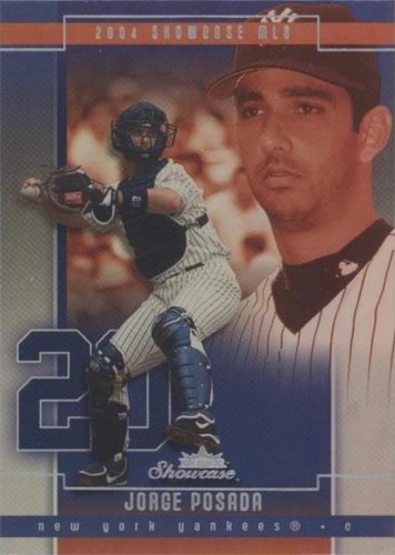 2004 Fleer Showcase - Jorge Posada #60