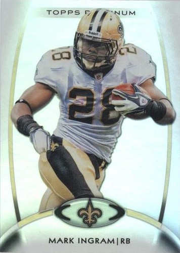 2012 Topps Platinum Mark Ingram #43