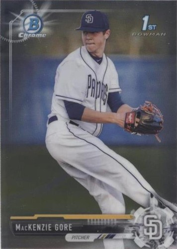 2017 Bowman Draft - MacKenzie Gore #BDC-25