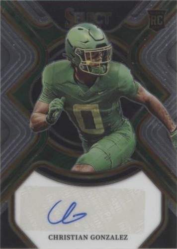 2023 Panini Select Draft Picks Christian Gonzalez #RS-CGO