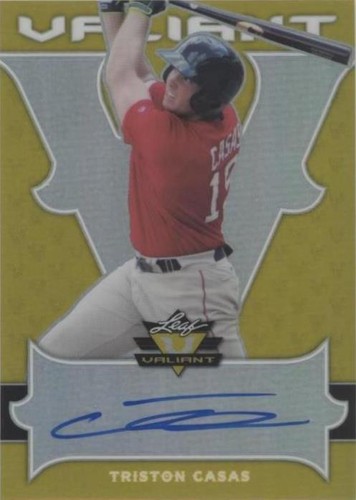 2018 Leaf Valiant - Triston Casas #BA-TC1