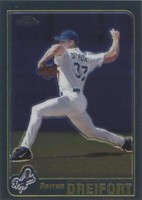 2001 Topps Chrome - Darren Dreifort #184