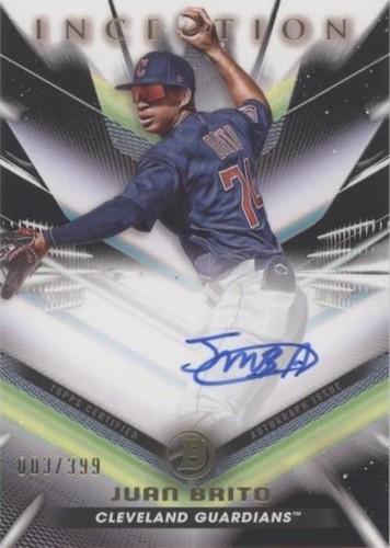 2023 Bowman Juan Brito Auto /250 209338 | eBay