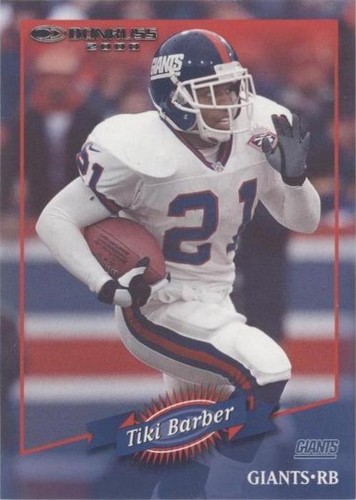 2000 Donruss Tiki Barber #95