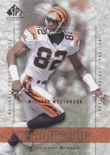 2002 SP Legendary Cuts Michael Westbrook #21