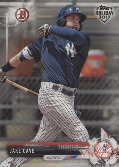 2017 Topps Holiday Bowman - Jake Cave #TH-JC