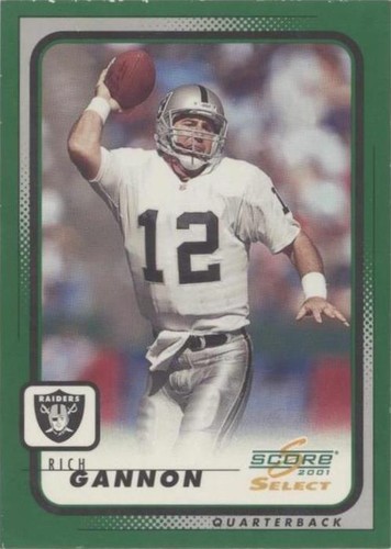 2001 Score Select Rich Gannon #153