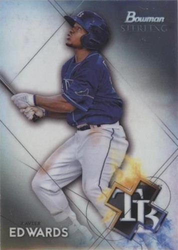2021 Bowman Sterling - Xavier Edwards #BSP-18