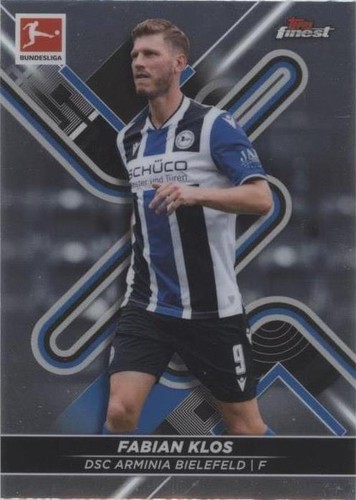2021-22 Topps Finest Bundesliga Fabian Klos #25