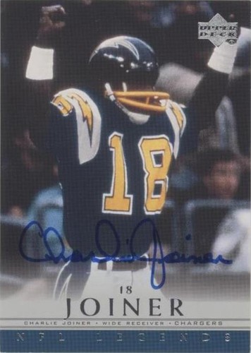 2000 Upper Deck Legends Charlie Joiner #CJ