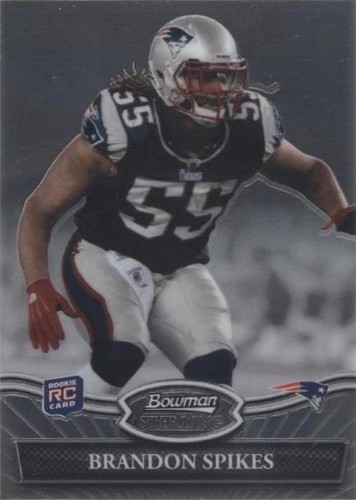 2010 Bowman Sterling Brandon Spikes #19