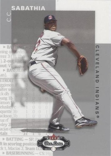 2002 Fleer Box Score - C.C. Sabathia #54