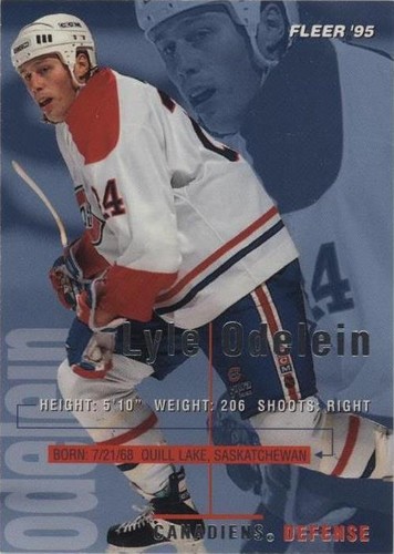 1994-95 Fleer - Lyle Odelein #105