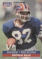 1991 Pro Set Don Beebe #442