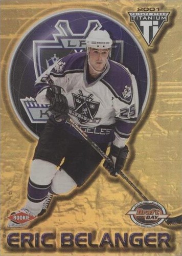2000-01 Pacific Private Stock Titanium Draft Edition - Eric Belanger #161