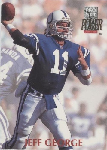 1992 Pro Set Power Jeff George #111