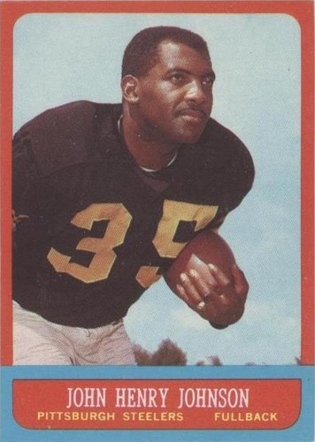 1963 Topps John Henry Johnson #123