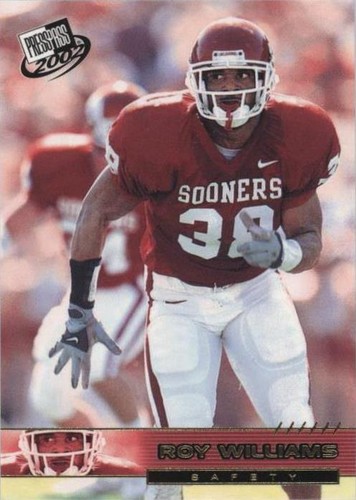 2002 Press Pass Roy Williams #G44