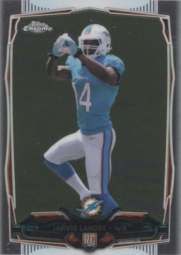2014 Topps Chrome Jarvis Landry #177
