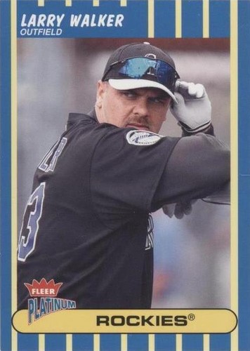 2003 Fleer Platinum - Larry Walker #155