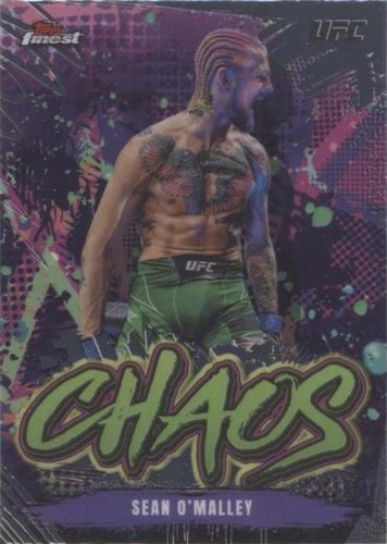 2024 Topps Finest UFC - Sean O'Malley #CHA-21