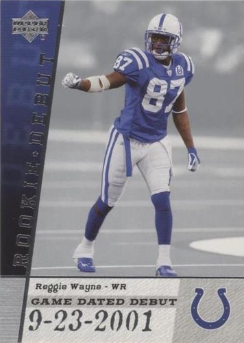 2006 Upper Deck Rookie Debut Reggie Wayne #GDD-RW