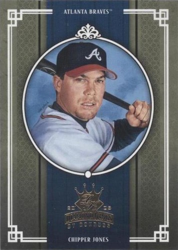 2005 Donruss Diamond Kings - Chipper Jones #25