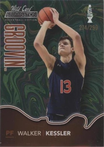 2021-22 Wild Card Alumination - Walker Kessler #GG-49