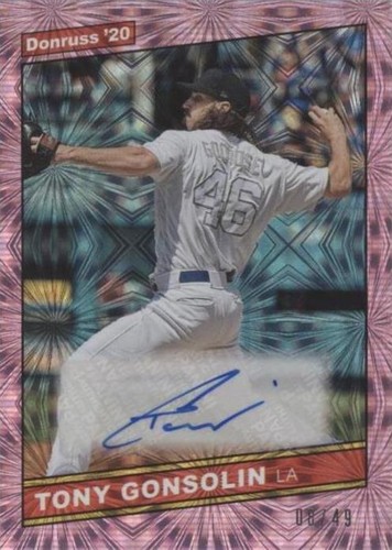 2020 Panini Donruss - Tony Gonsolin #86S-TO
