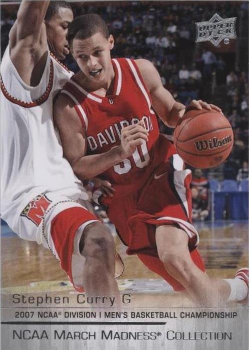 Colección March Madness 2014-15 Upper Deck NCAA - Stephen Curry #SC-1
