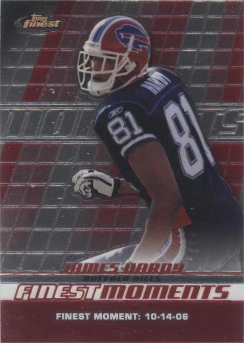 2008 Topps Finest James Hardy #FM-JH