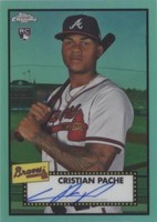 2021 Topps Chrome Platinum Anniversary - Cristian Pache #PA-CP