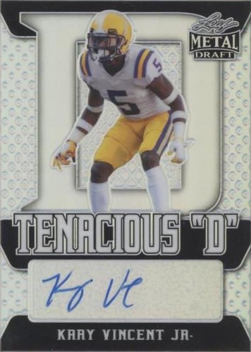 2021 Leaf Metal Draft Kary Vincent Jr. #TD-KVJ