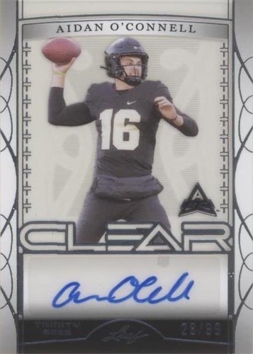 2022 Leaf Trinity Aidan O'Connell #CA-AO1