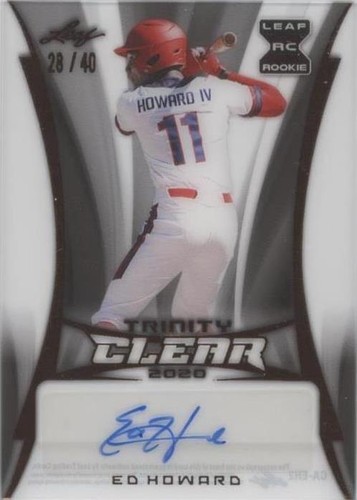 2020 Leaf Trinity - Ed Howard #CA-EH2