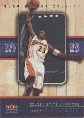 2002-03 Fleer Genuine - Jason Richardson #70