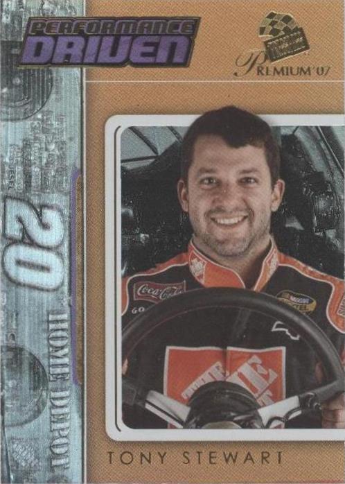 2007 Press Pass Premium - Tony Stewart #PD8