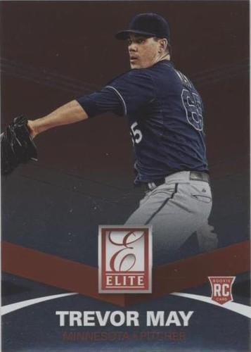 2015 Panini Elite - Trevor May #28