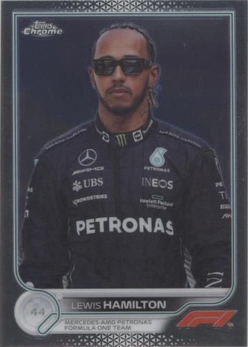 2022 Topps Chrome Formula 1 - Lewis Hamilton #6