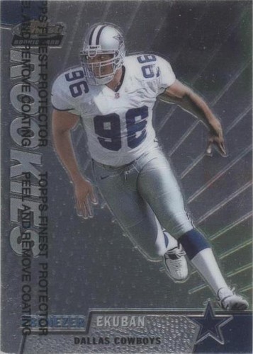 1999 Topps Finest Ebenezer Ekuban #163
