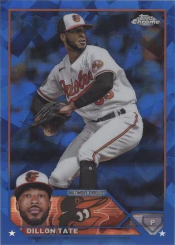 2023 Topps Chrome Update Series Sapphire Edition - Dillon Tate #USCS219