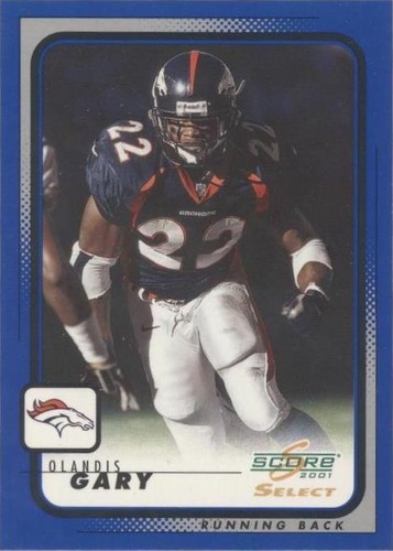 2001 Score Select Olandis Gary #65