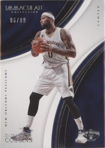 2016-17 Panini Immaculate Collection - DeMarcus Cousins #21