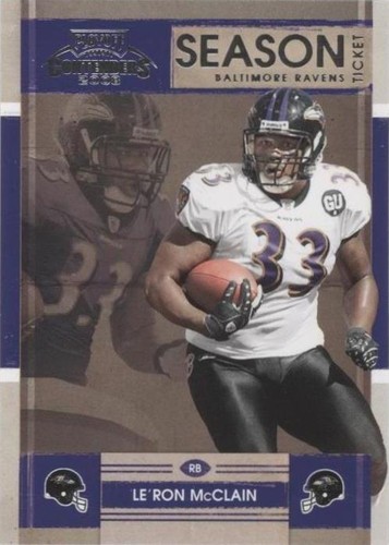 2008 Playoff Contenders Le'Ron McClain #10
